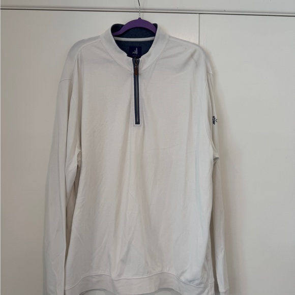 johnnie-O Other - johnnie-O Men’s XXL Quarter Zip Pullover | White | Crosby Club | Polished Style